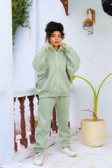 Melton Over Size Suit - co-ord sets