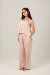 The Cloud Linen Set Top & Pant For Women