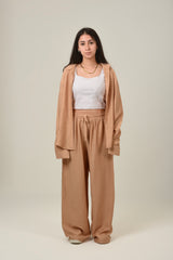 Easy Days Linen Set Shirt & Pant For Women