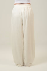 the airy Linen High Waist Pants For Women - pants