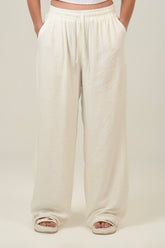 the airy Linen High Waist Pants For Women