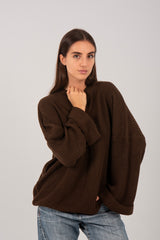 Oversized Knitted Pullover