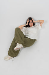 White Boxy Fit Oversized T-shirt