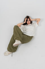 White Boxy Fit Oversized T-shirt