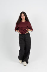 Heavy Gabardine Baggy Pants
