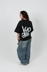 WHO CARES ? Oversized Boxy Fit T-Shirt