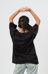 Black Oversized Basic T-shirt