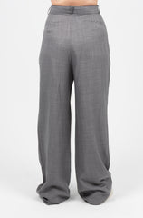 High Waist Wide Leg Linen Pants