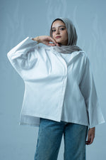 Load image into Gallery viewer, Oversized Poplin Shirt
