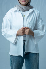 Load image into Gallery viewer, Oversized Poplin shirt
