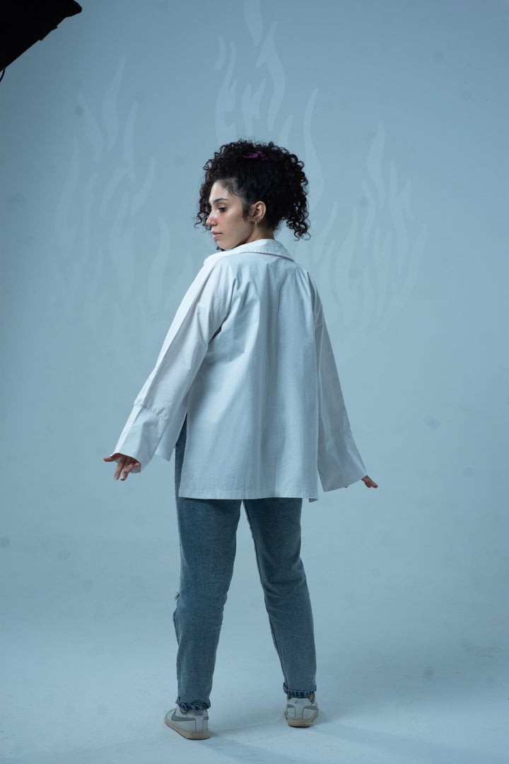 Oversized Poplin Shirt