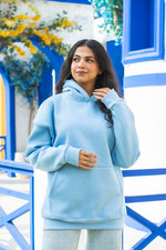 Load image into Gallery viewer, Fluffy Oversized Cotton Hoodie
