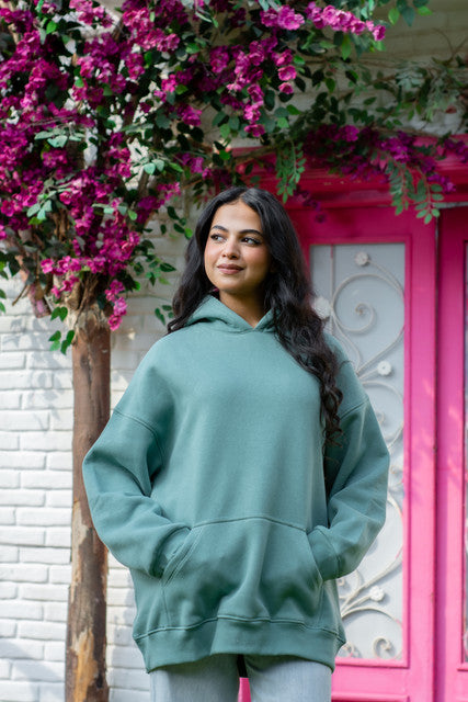 Fluffy Oversized Cotton Hoodie