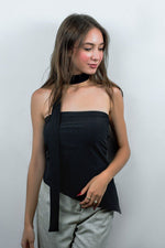 Load image into Gallery viewer, Detachable Sleeveless Choker Top
