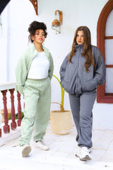 Melton Over Size Suit - co-ord sets
