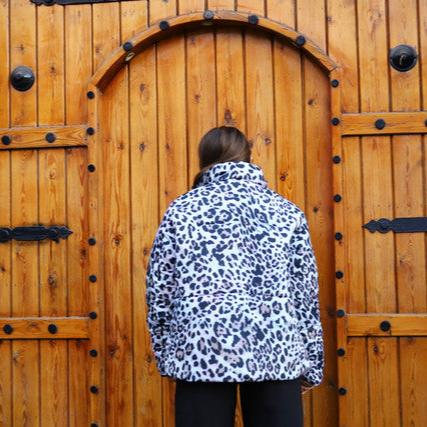 Leopard Puffer Jacket