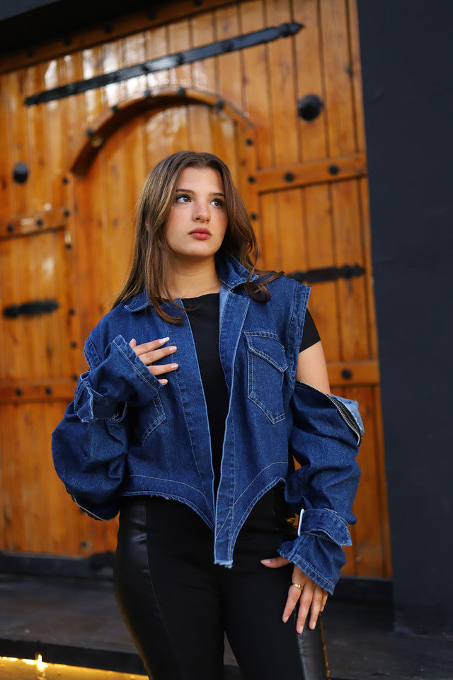 Detachable Denim Jacket