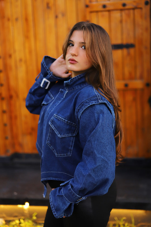 Detachable Denim Jacket