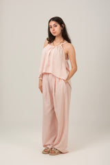The Cloud Linen Set Top & Pant For Women