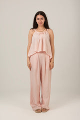 The Cloud Linen Set Top & Pant For Women