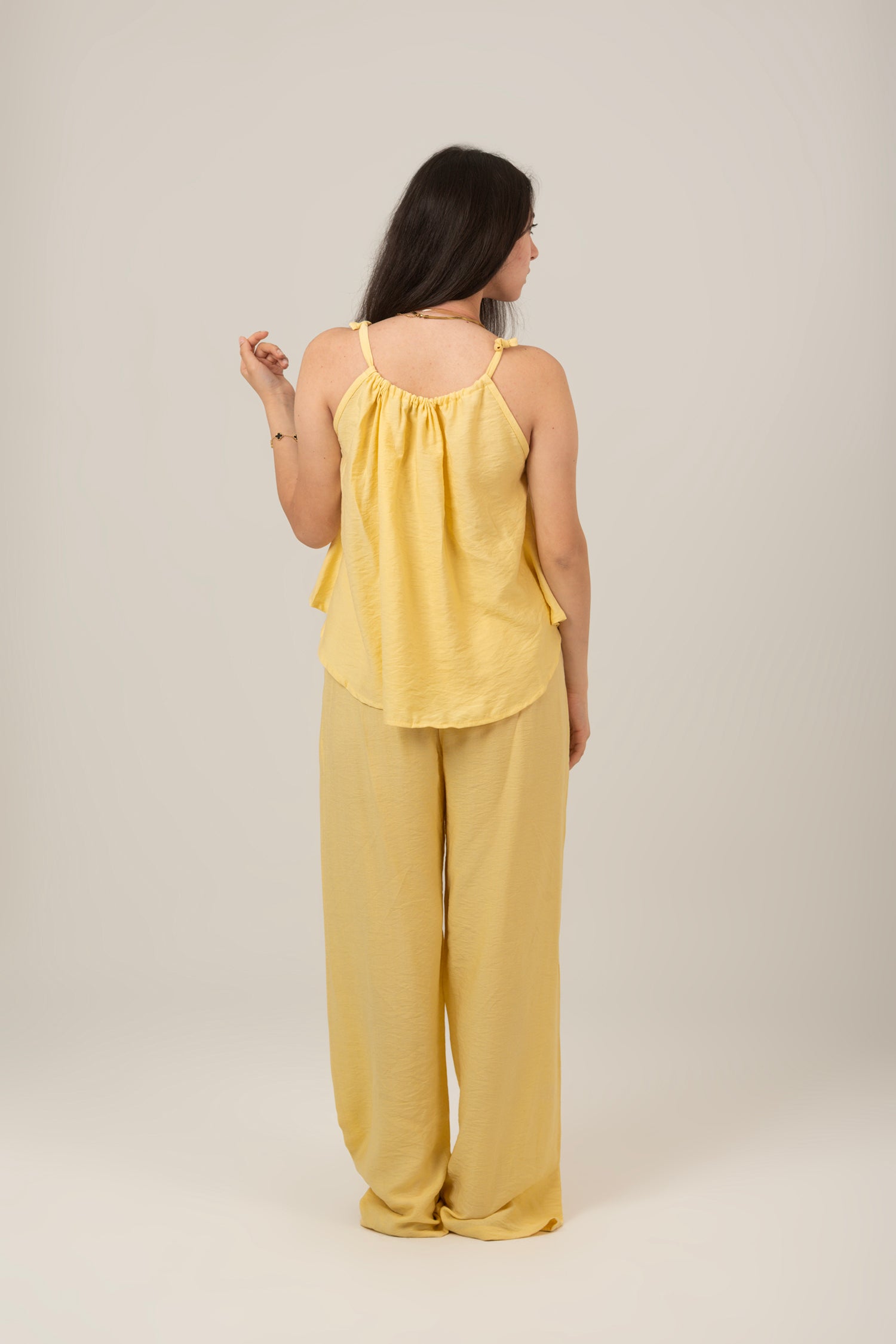The Cloud Linen Set Top & Pant For Women