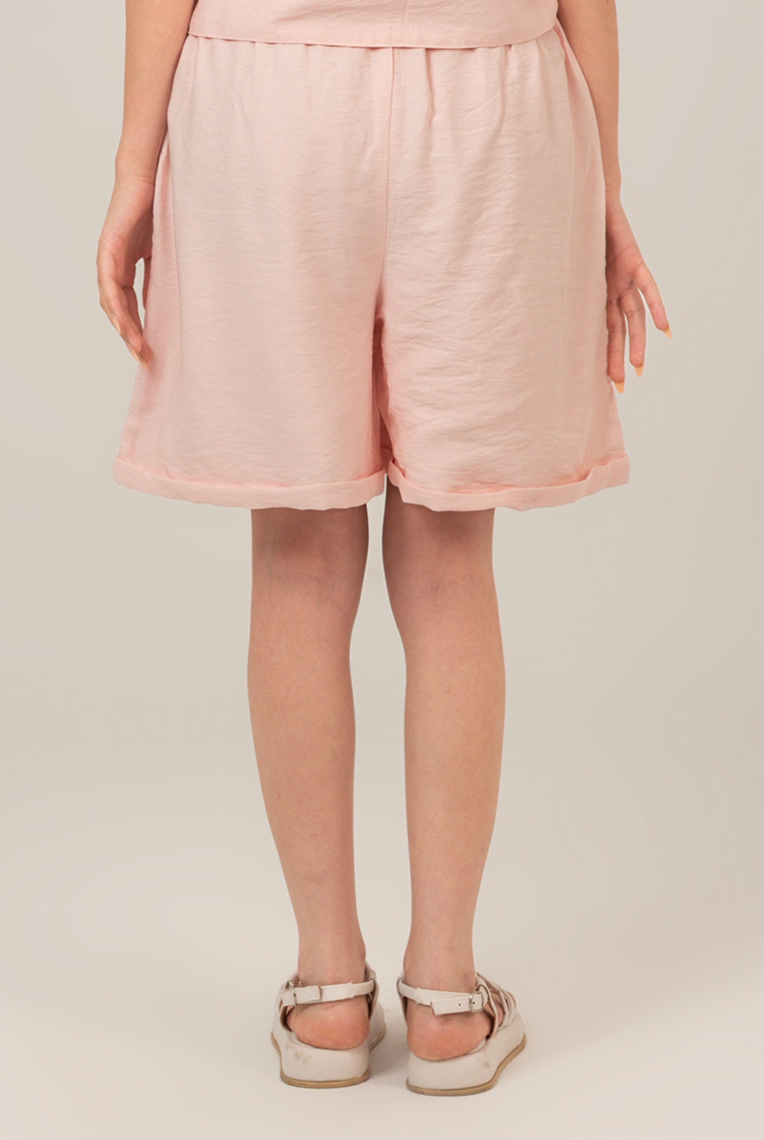 Loose High Waist Linen Shorts For Women