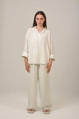 Easy Days Linen Set Shirt & Pant For Women - co-ord sets