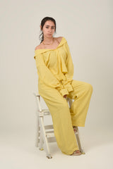 Easy Days Linen Set Shirt & Pant For Women