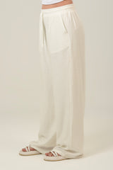 the airy Linen High Waist Pants For Women - pants