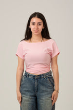 Load image into Gallery viewer, Half Sleeve Backless Top For Women

