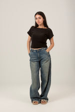 Load image into Gallery viewer, Half Sleeve Backless Top For Women
