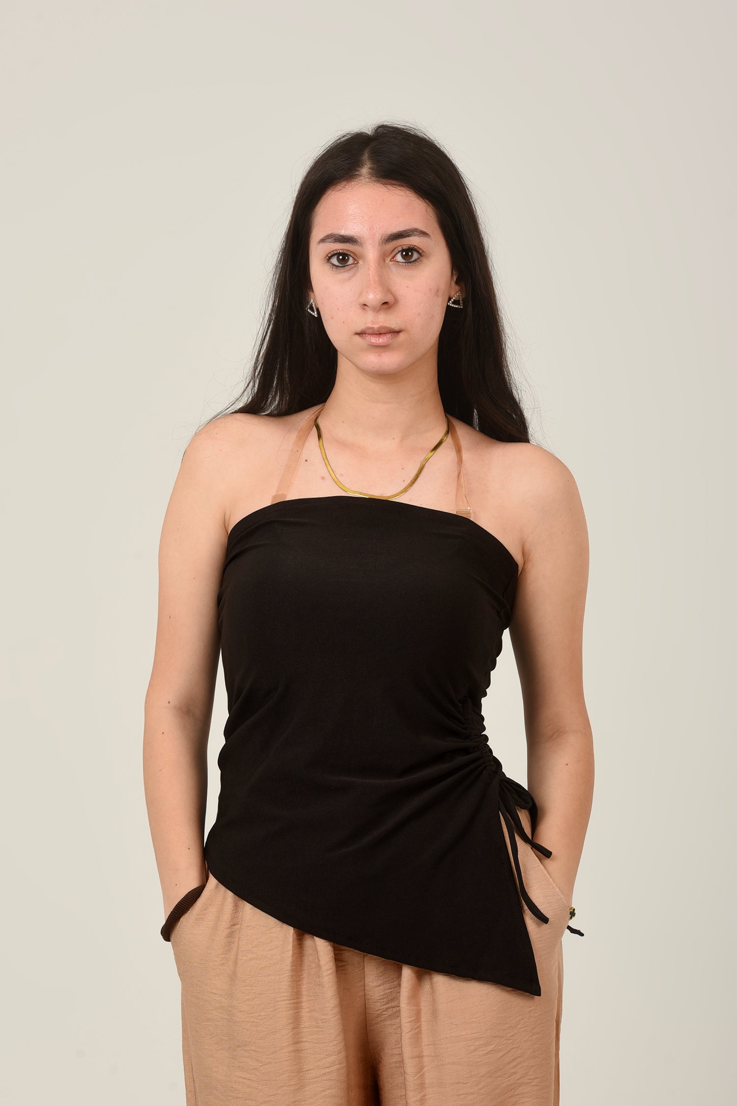 Asymmetrical Rumor Tube Top For Women