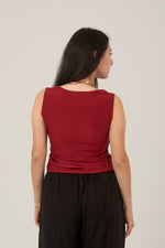 Load image into Gallery viewer, Basic Square Sleeveless Top For Women
