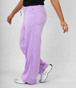 Load image into Gallery viewer, Comfy Cotton Wide Leg Pants - Lavender
