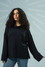 Load image into Gallery viewer, Everyday Oversized Melton T-Shirt With Side Slits
