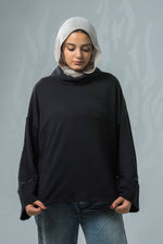 Load image into Gallery viewer, Everyday Oversized Melton T-Shirt With Side Slits
