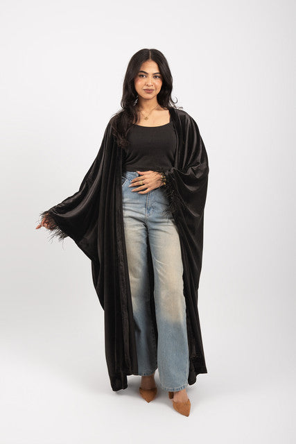 The Midnight Feather Bisht