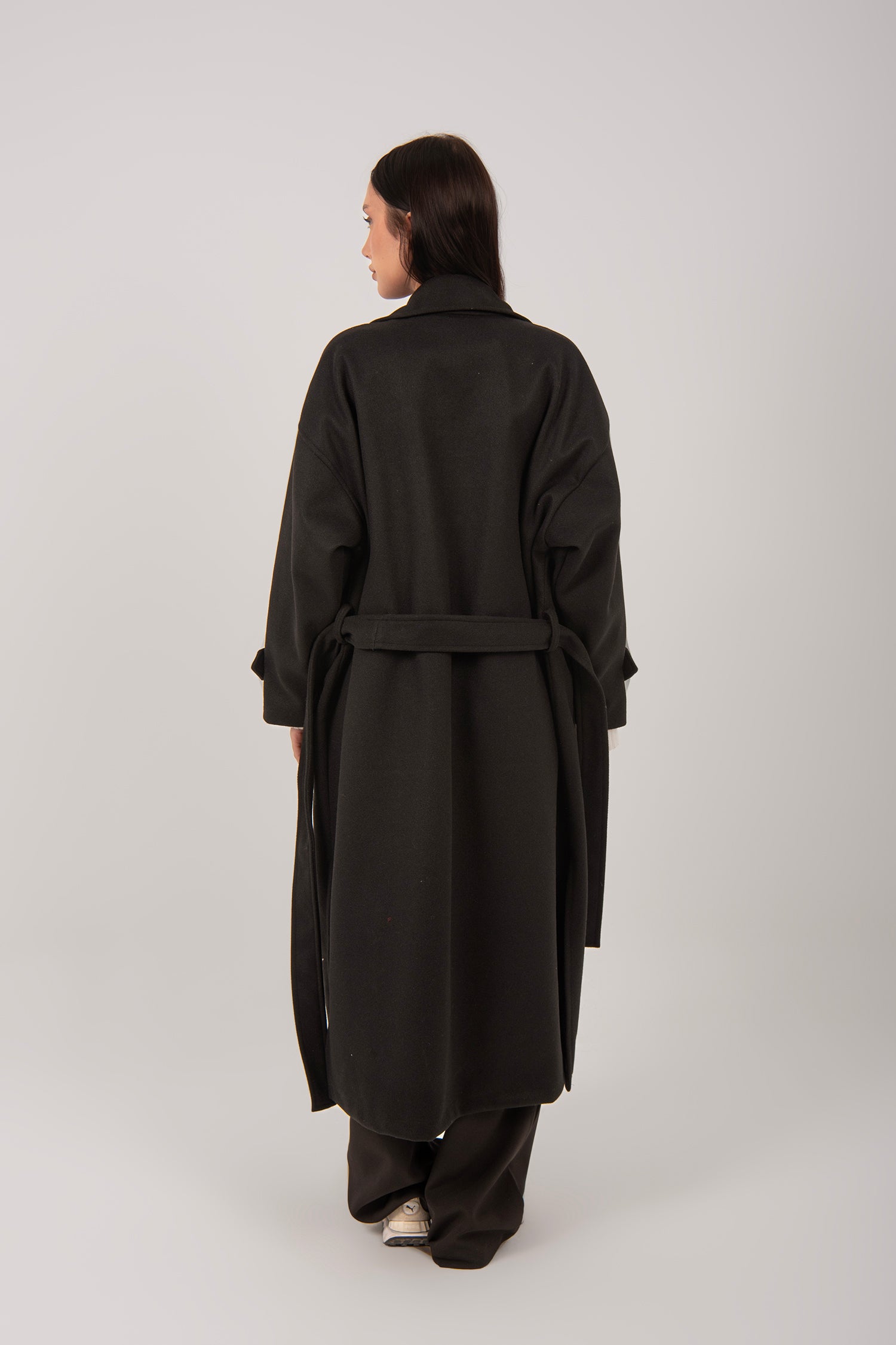 Essential Wool Long Coat