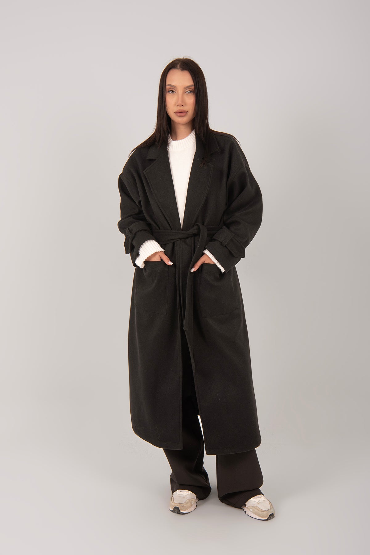 Essential Wool Long Coat