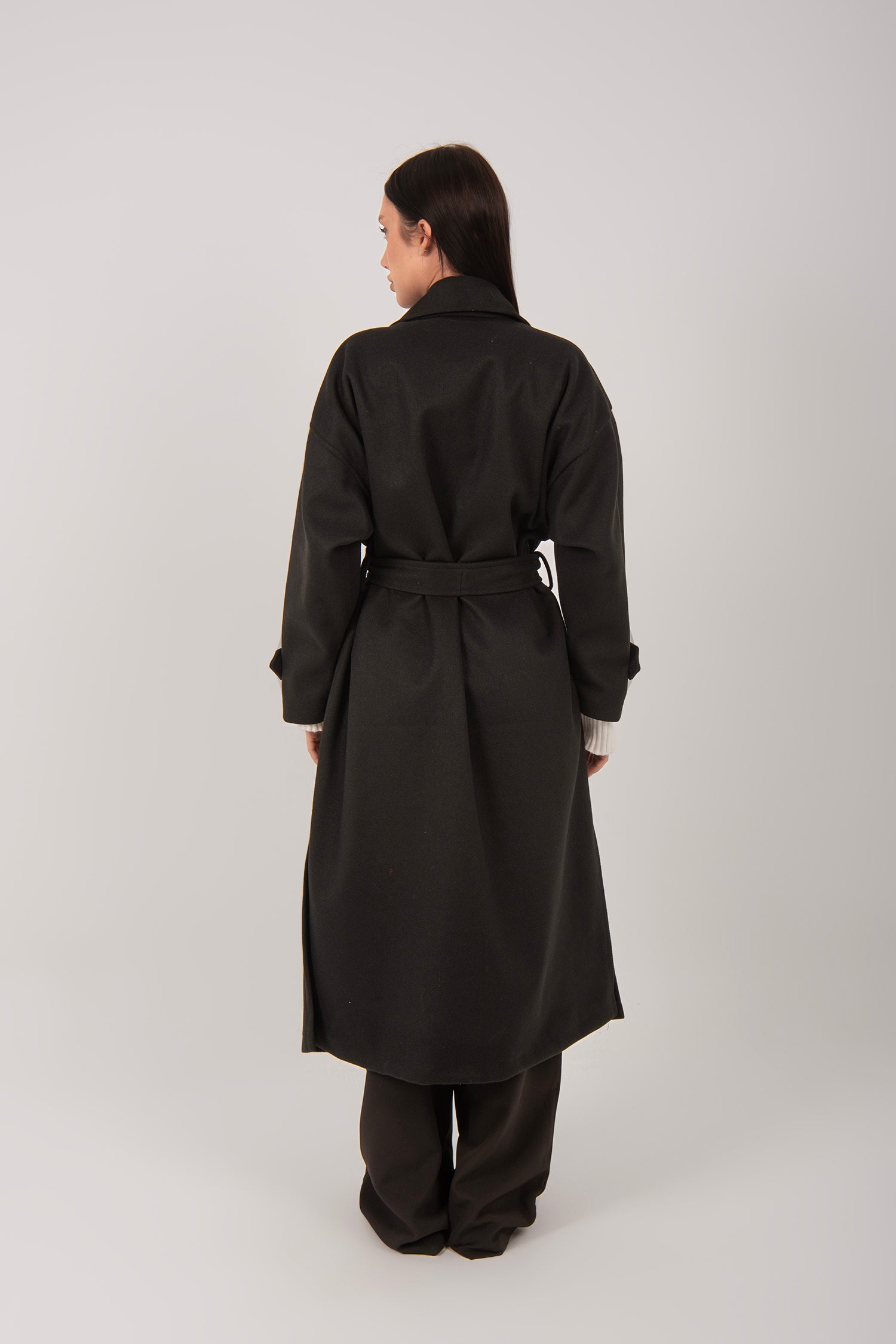Essential Wool Long Coat