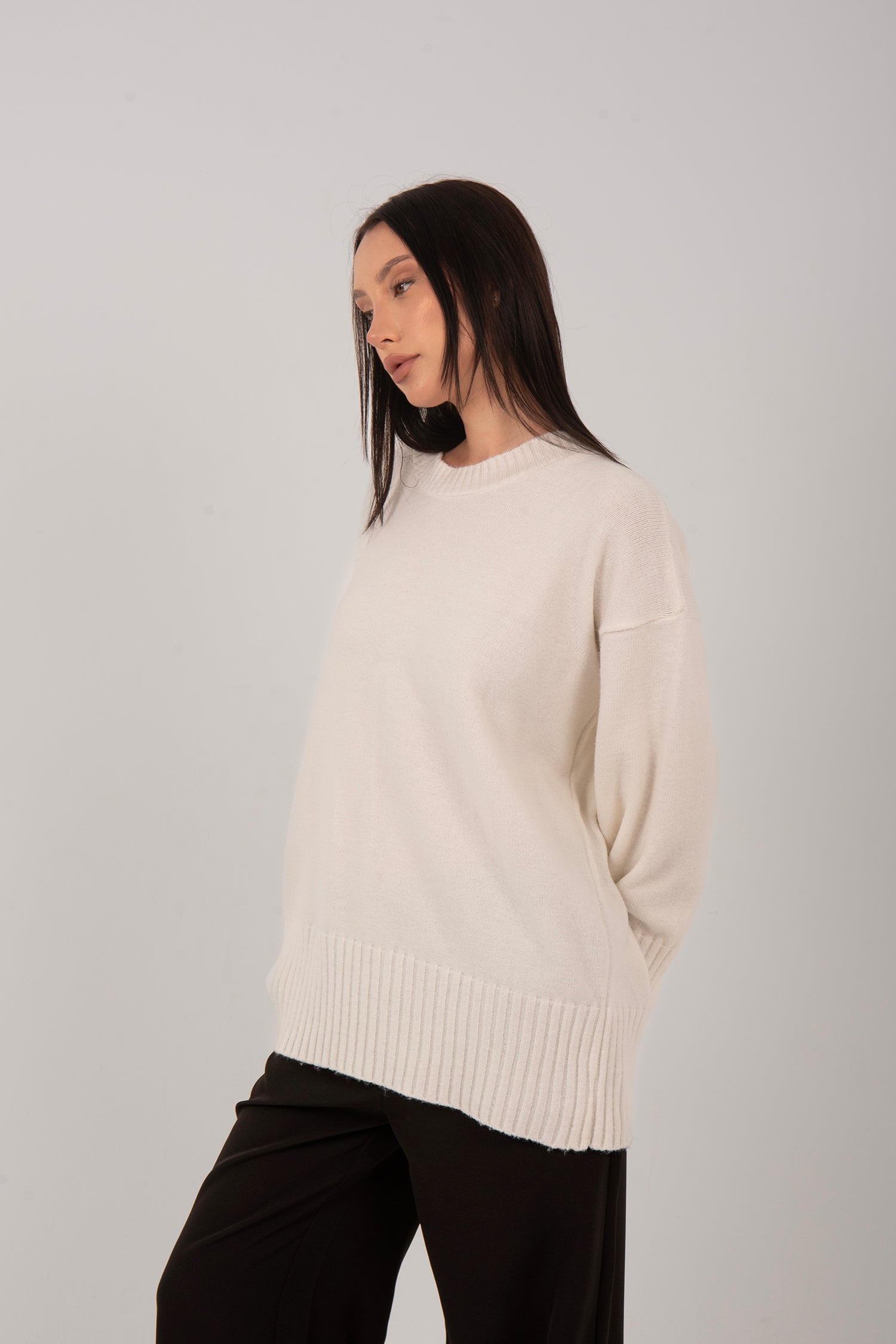 Oversized Soft Knitted Pullover