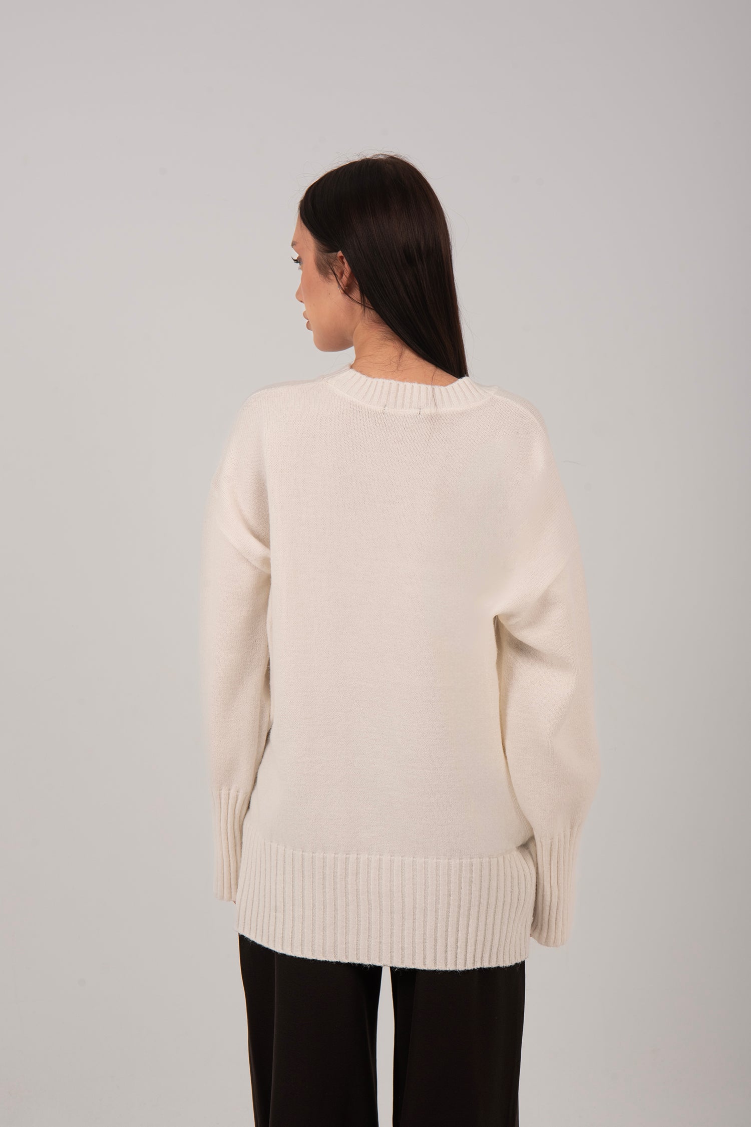 Oversized Soft Knitted Pullover