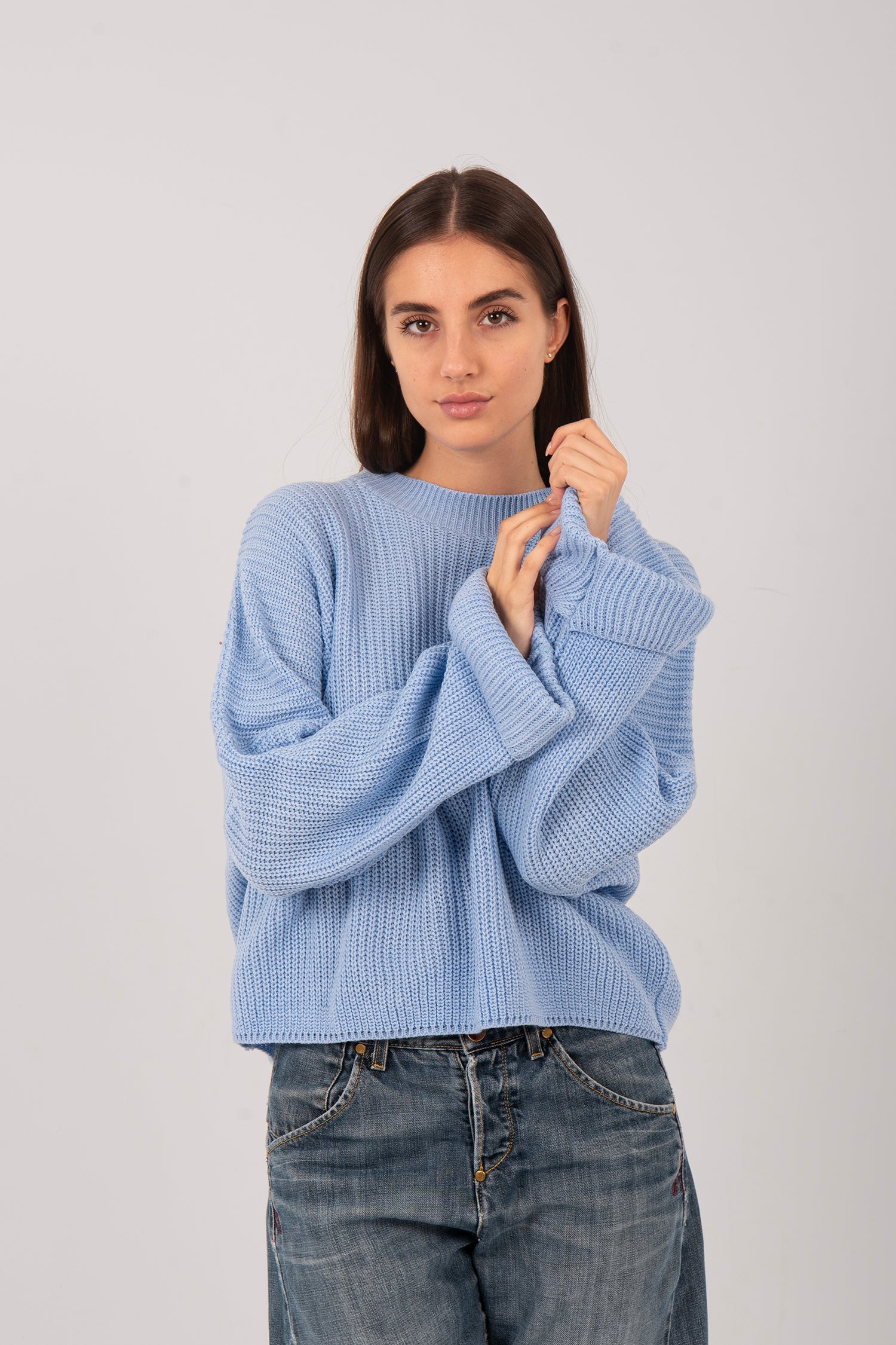 Oversized Knitted Pullover