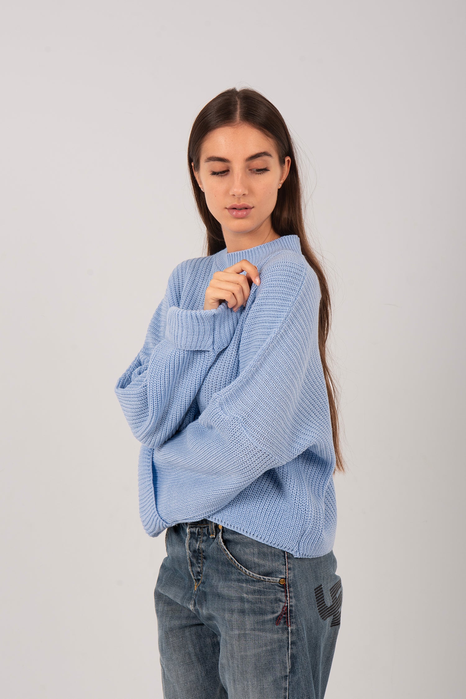 Oversized Knitted Pullover