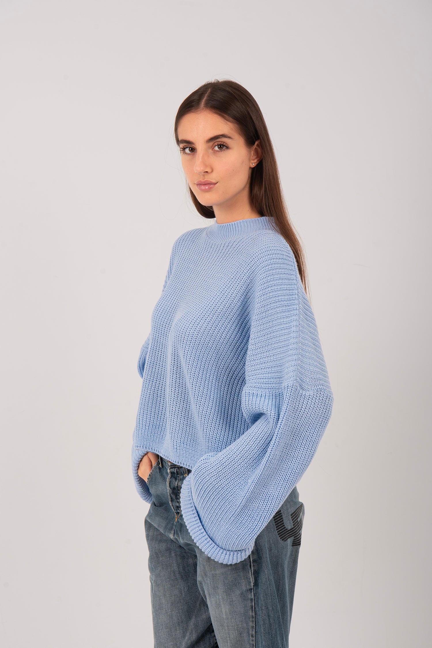 Oversized Knitted Pullover