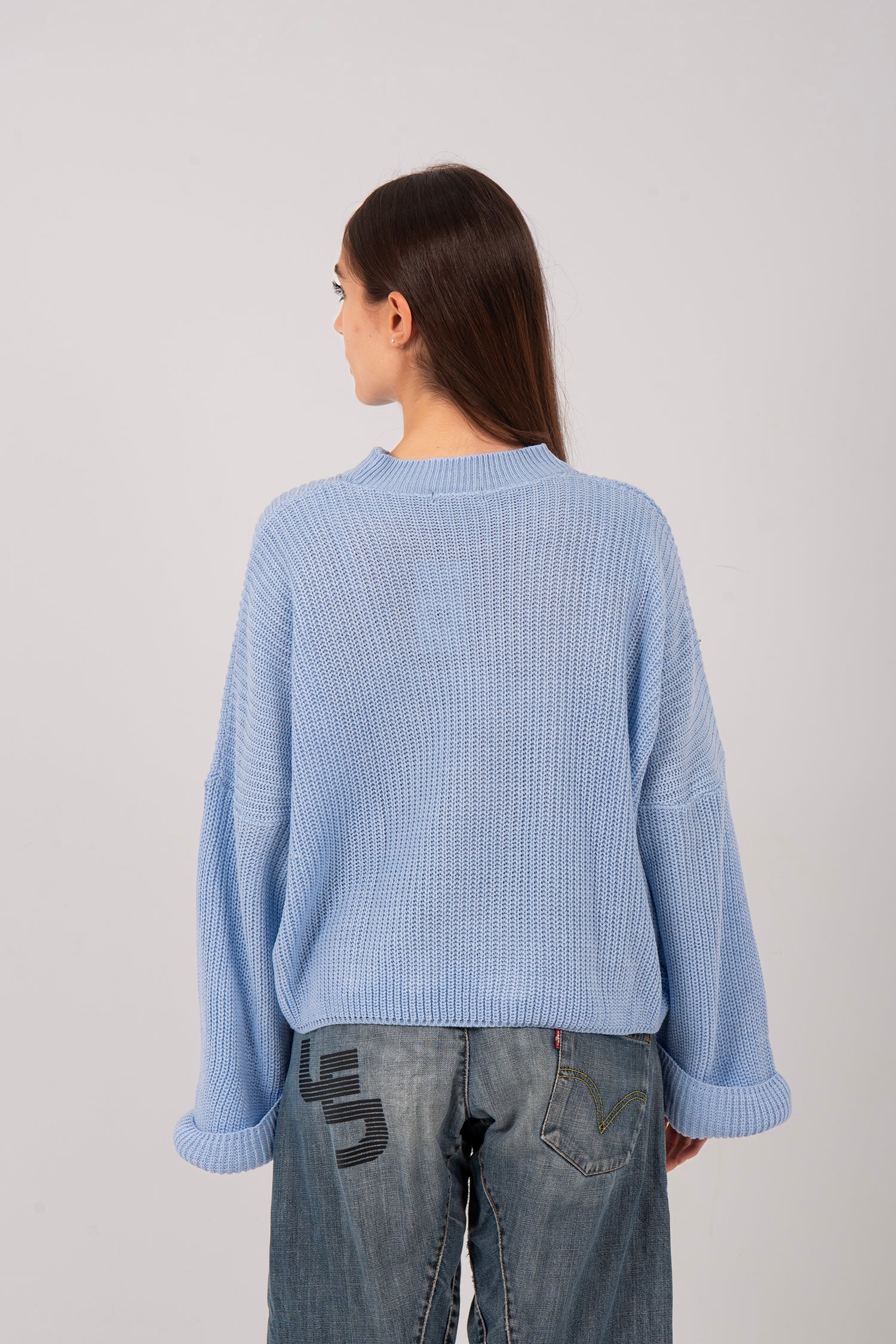 Oversized Knitted Pullover