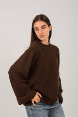 Oversized Knitted Pullover