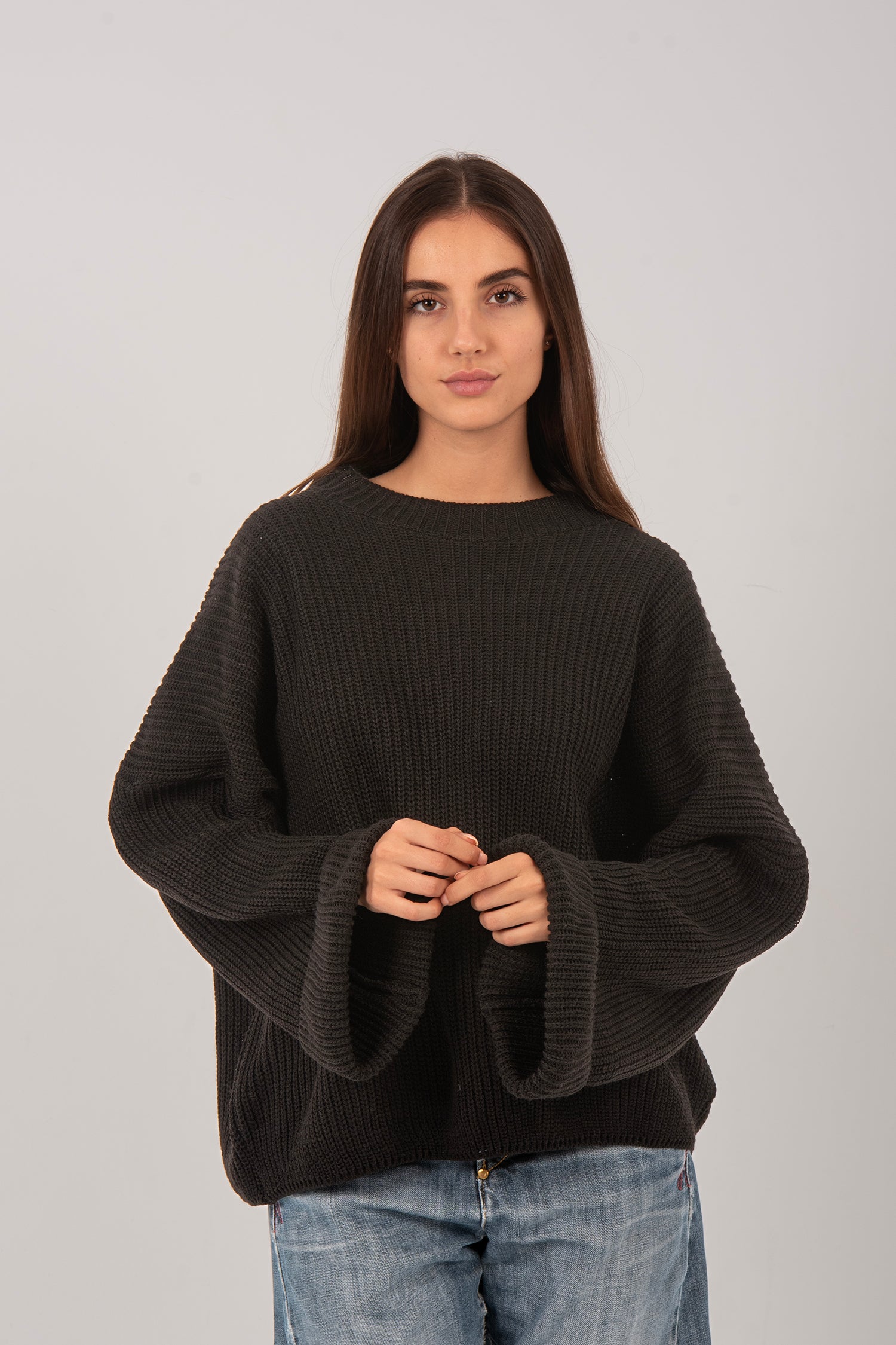 Oversized Knitted Pullover