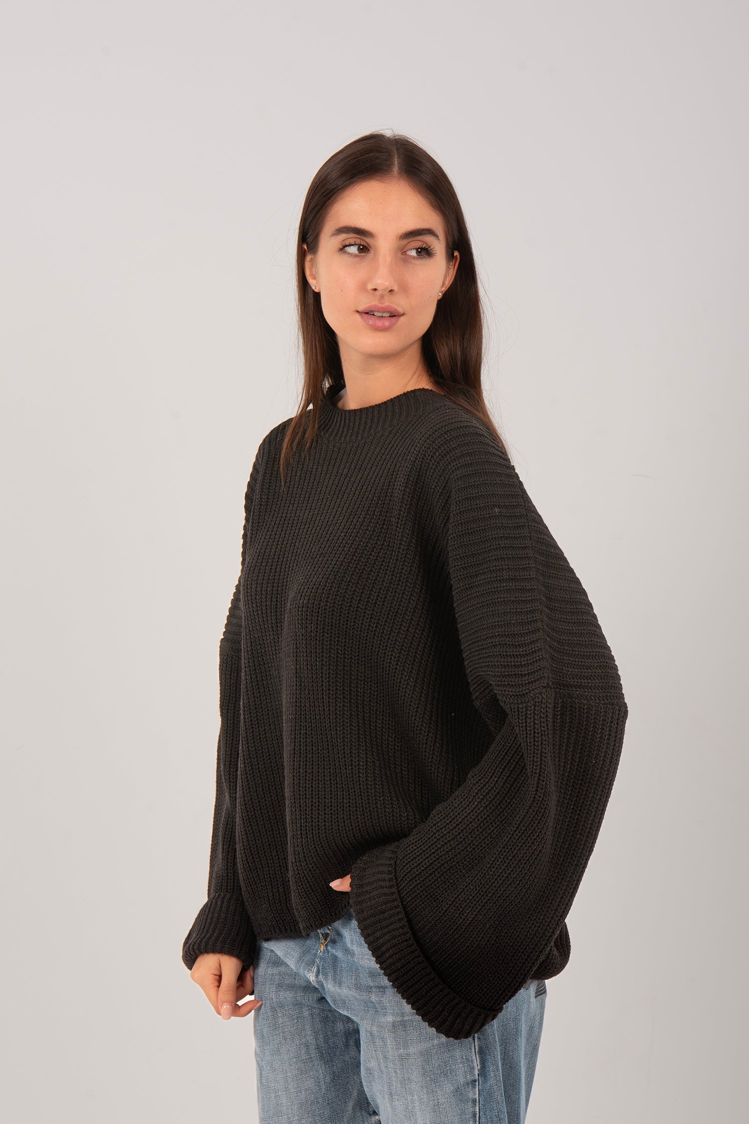 Oversized Knitted Pullover