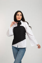 Detachable Sleeveless Choker Top